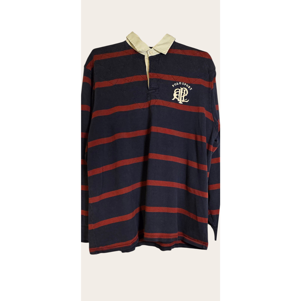 Vintage Polo Sport Ralph Lauren Rugby Shirt Size XL